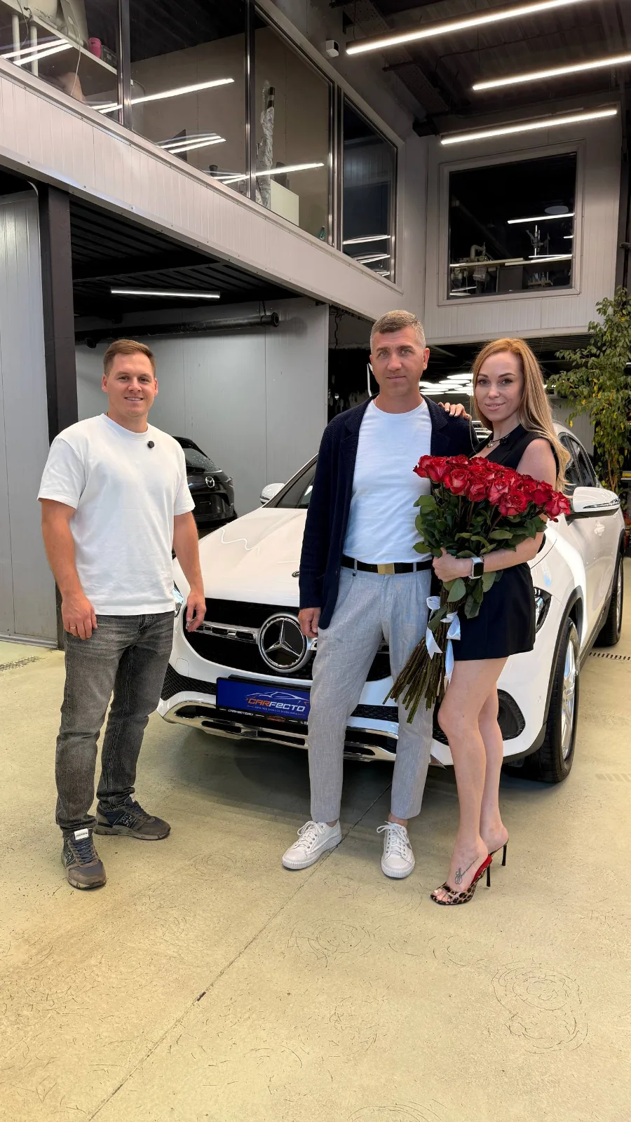 Mercedes GLA 180 2020 — вручение ключей