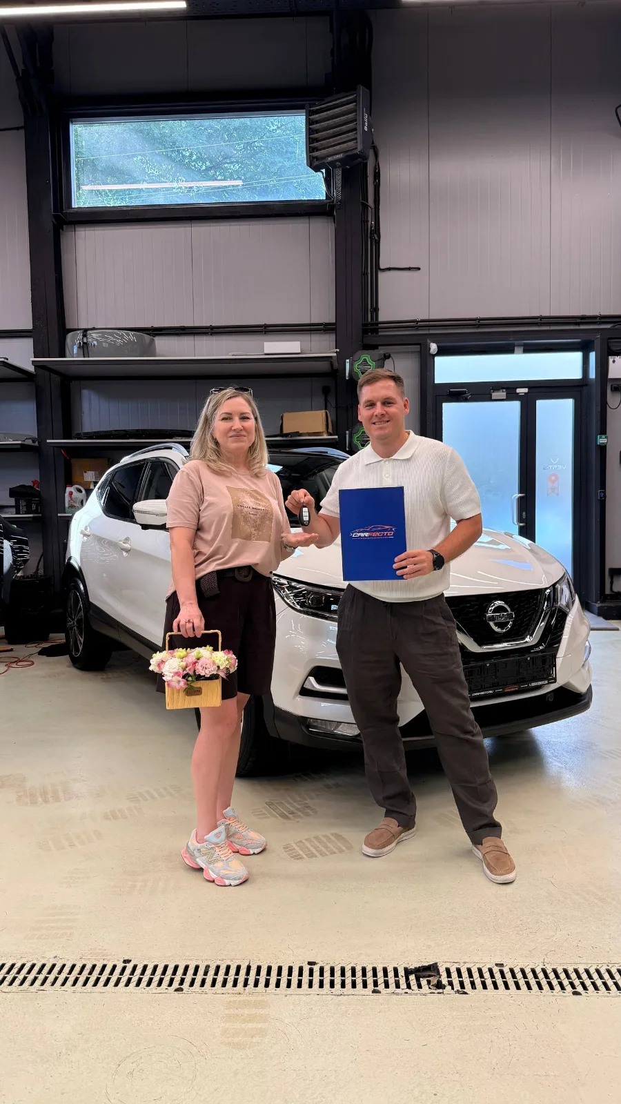 Nissan Qashqai 2022 — вручение ключей